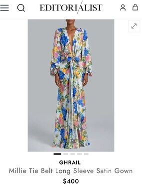 Revolve Floral Long Gown